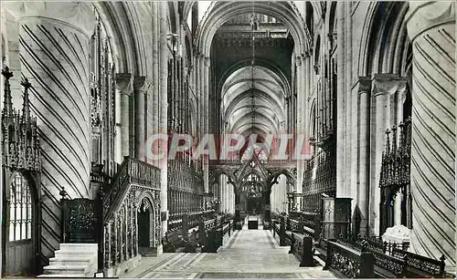 Cartes postales moderne Durham Cathedral Choir and Throne looking West