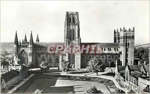 Moderne Karte Durham Cathedral North Front