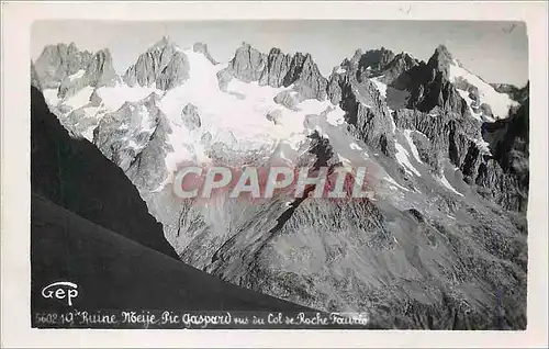 Cartes postales moderne Ruine Meije Pic Gaspard vus du Col de Roche