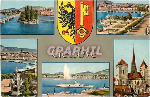 Cartes postales moderne Geneve