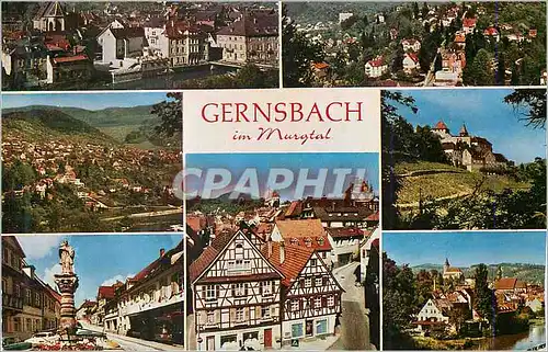 Cartes postales moderne Gernsbach im Murgtal