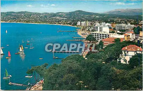 Cartes postales moderne La Cote d Azur Juan les Pins Vue generale