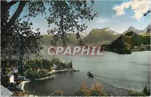 Cartes postales moderne Lac d Annecy Talloires et le Petit Lac