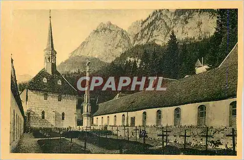 Cartes postales moderne Monastere de la Grande Chartreuse Le Cimitiere