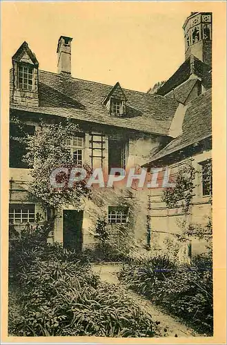 Cartes postales moderne Monastere de la Grande Chartreuse Interieur d Une Cellule Jardin