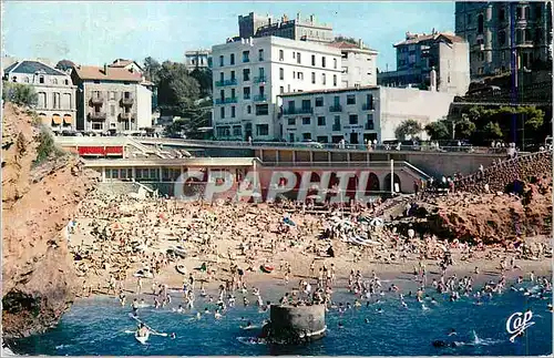 Moderne Karte Biarritz Le Port Vieux