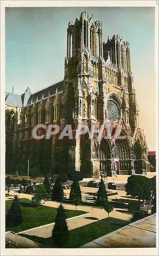 Cartes postales moderne La Ville Renaissance Reims La Cathedrale