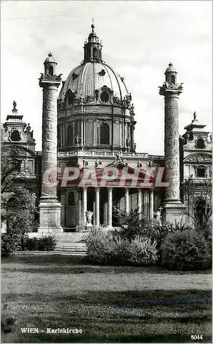 Moderne Karte Wien Karlskirche