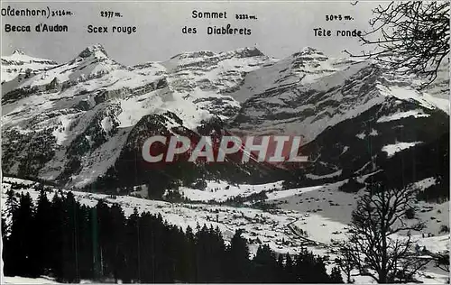 Cartes postales moderne Les Diablerets Perle des Alpes Vaudoises