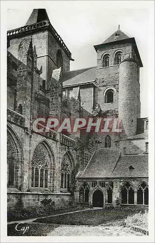 Cartes postales moderne Treguier La Tour d Hastings le clocher et le Cloitre de la Cathedrale xiii s