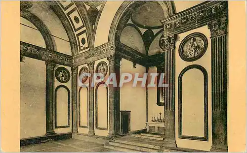 Cartes postales moderne Brunelleschi Filippo di Ser Brunellesco ou Chapelle des Plazzi Interiur Florence Eglise Santa Cr
