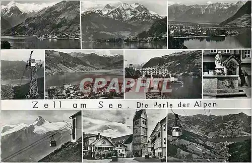 Cartes postales moderne Zell am See Die Perle der Alpen