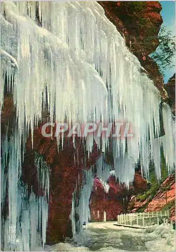 Cartes postales moderne Paysages de France Gorges du Cians Alpes Maritimes La Petite Clue en hiver