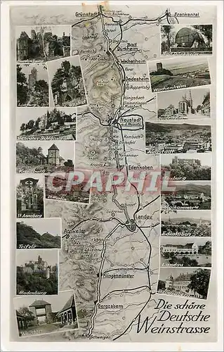 Cartes postales moderne Die schone Deutsche Weinstrasse Goch Echt Bromsilber