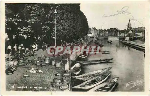 Moderne Karte Amiens Le Marche sur l eau