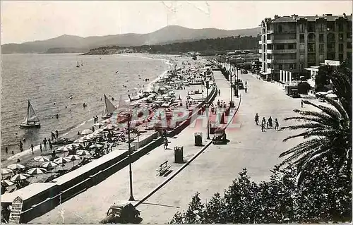 Moderne Karte Le Lavandou Var Le Boulevard de la Plage