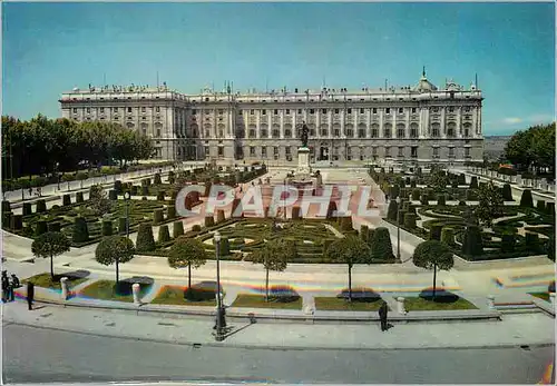 Moderne Karte Madrid Place d Orient Palais National