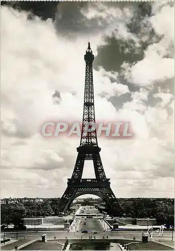 Moderne Karte Paris La Tour Eiffel