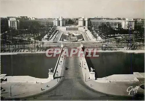 Cartes postales moderne Paris Le Palais de Chaillot Architectes MM Arena Poittenu Carlu