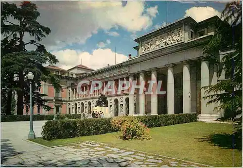 Cartes postales moderne Madrid Musee du Prado Portail principal