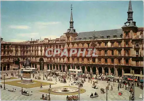 Moderne Karte Madrid Grand Place