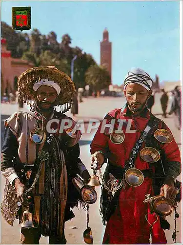 Moderne Karte Marruecos Tipico Typical Morocco Water carriers