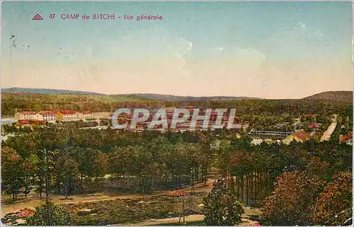 Cartes postales Camp de Bitche Vue generale Militaria