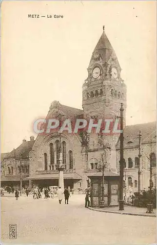 Cartes postales Metz La Gare