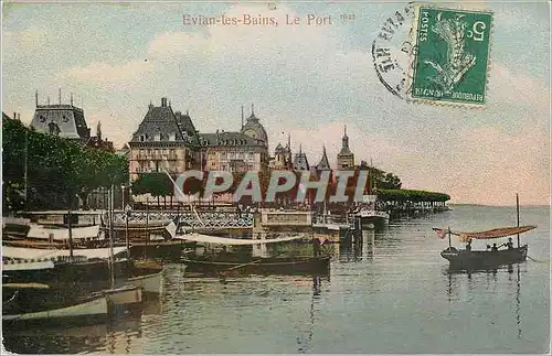 Cartes postales Evian les Bains Le Port
