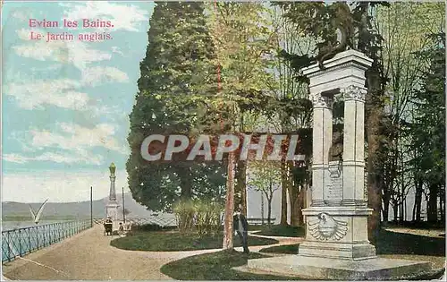 Cartes postales Evian les Bains Le Jardin anglais