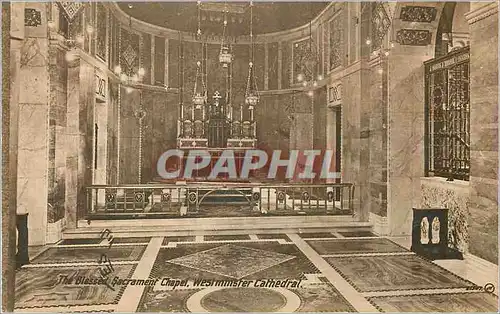 Cartes postales The Blessed Sacrament Chapel Westminster Cathedral