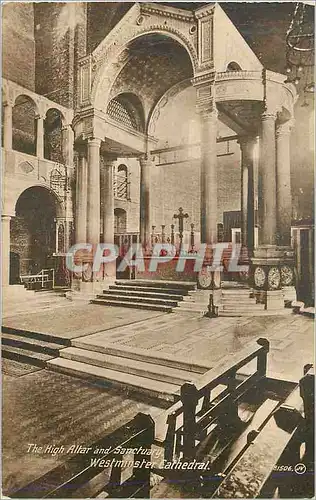 Cartes postales The High Altar amd Sanctuary Westminster Cathedral