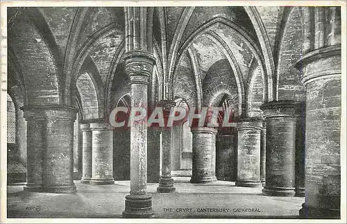 Cartes postales moderne The Crypt Canterbury Cathedral