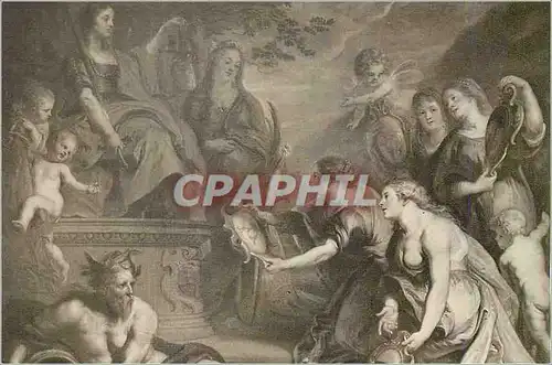 Cartes postales moderne Stadhuis s Hertogenbosch Schilderij door Th van Thulden in de Burgmeesterskamer