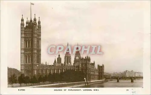 Cartes postales moderne Houses of Parliement London