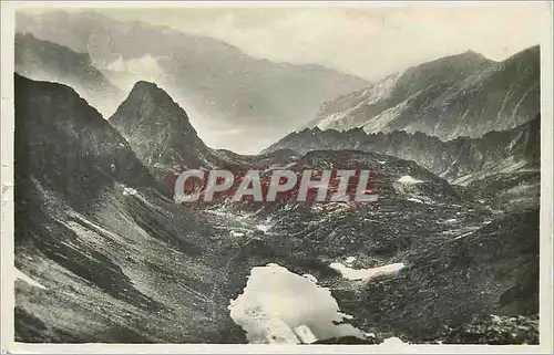 Cartes postales moderne Vysoke Tatry L'Adove Pleso 1950 m V doline Alomisk Hreben Basty