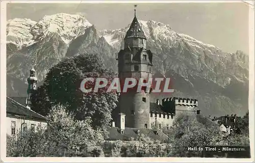 Cartes postales moderne Hall in Tirol Munzturm