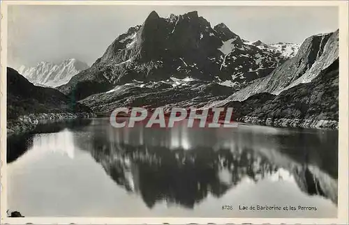 Cartes postales moderne Lac de Barberine et les Perrons