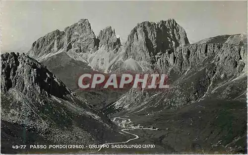 Cartes postales moderne Passo Pordoi (2250) Gruppo Sassolungo (3178)