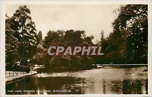 Cartes postales moderne The Lake Cannon Hill Park Birmingham
