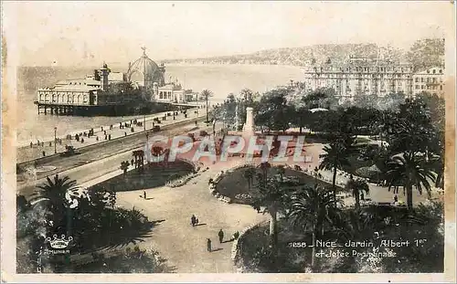 Cartes postales moderne Nice Jardin Albert 1er et Jetee Promenade