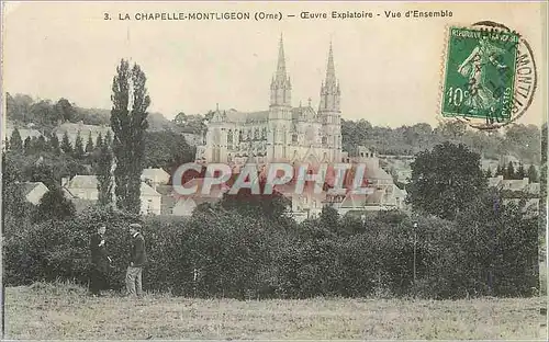 Cartes postales La Chapelle Montligeon (Orne) Oeuvre Expiatoire Vue d'Ensemble