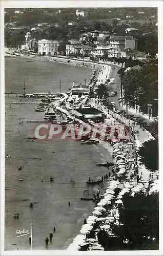 Cartes postales moderne Juan les Pins Vue Aerienne de la Plage