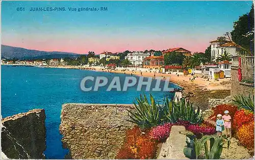 Cartes postales Juan les Pins Vue Generale