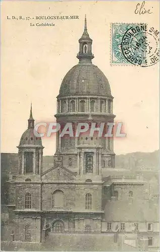 Cartes postales Boulogne sur Mer La Cathedrale