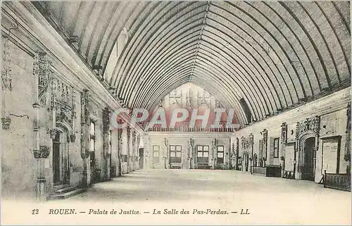 Ansichtskarte AK Rouen Palais de Justice La Salle des Pas Perdus