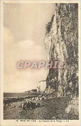 Cartes postales Bois de Cise La falaise et la Plage