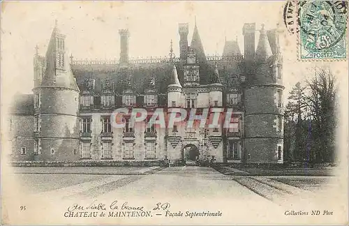 Ansichtskarte AK Chateau de Maintenon Facade Septentrionale