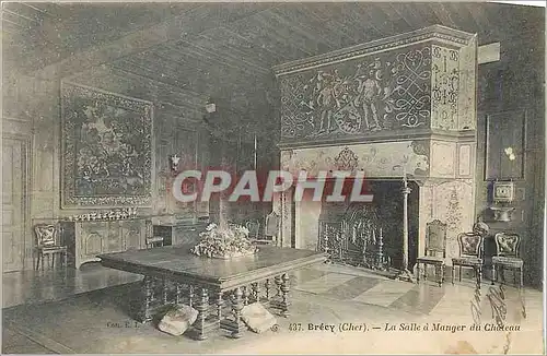 Cartes postales Brecy (Cher) La Salle a Manger du Chateau