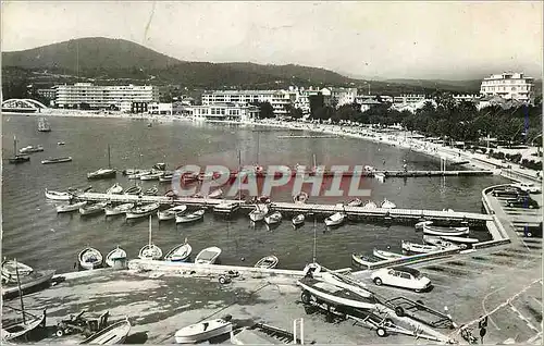 Moderne Karte Saint Maxime sur Mer (Var) La Perle de la Cote des Maures Le Port et la Plage